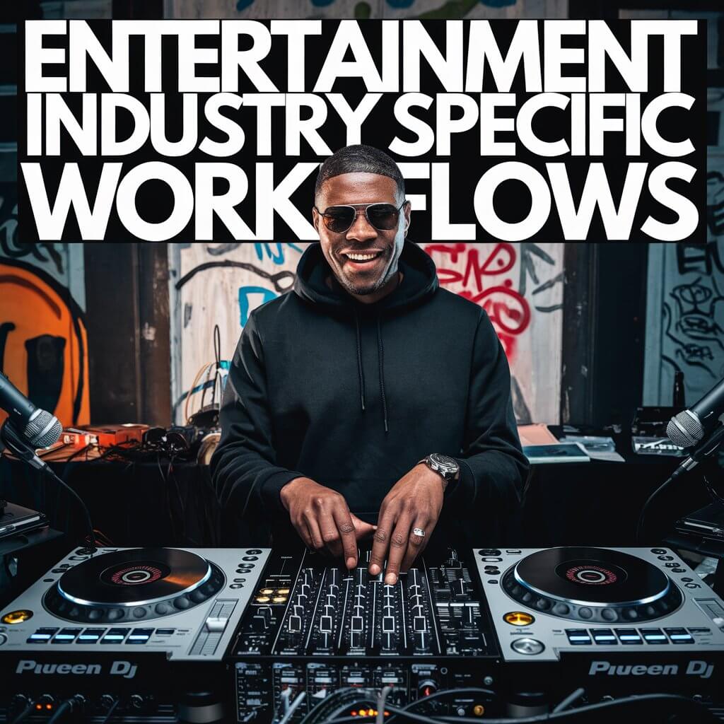 Entertainment Industry Specific Workflows