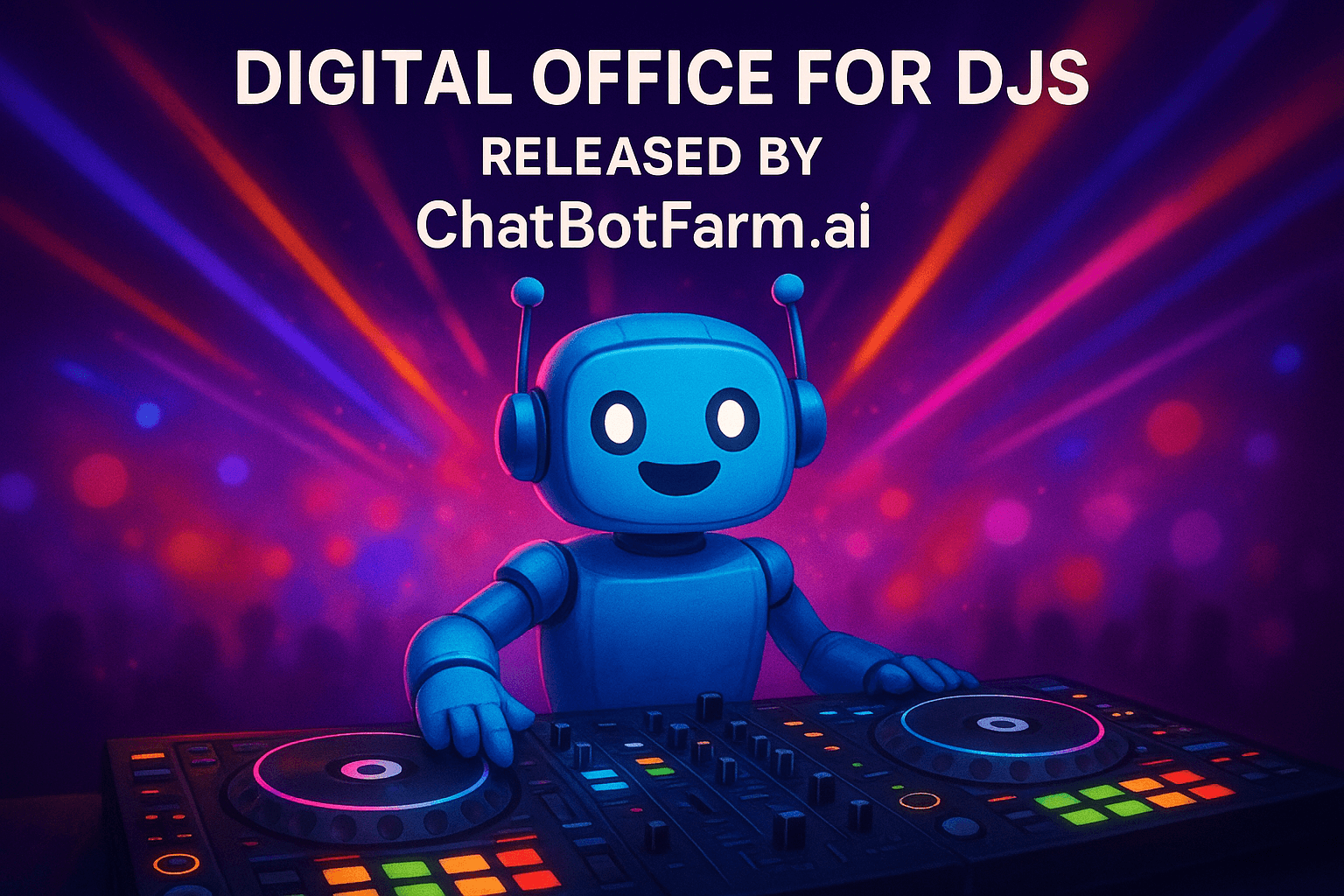 Digital Office for DJs released by ChatBotFarm.ai