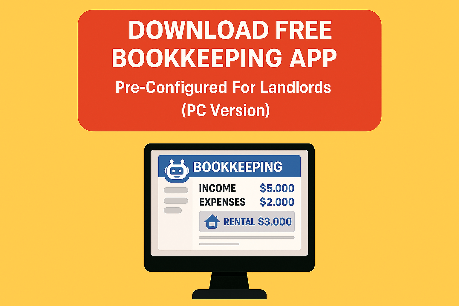 Download FREE Bookkeeping App For Landlords PC Version